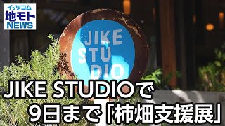 JIKE STUDIOで9日まで「柿畑支援展」【地モトNEWS】2024/10/2放送