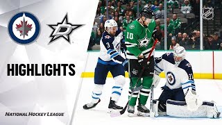 NHL Highlights | Jets @ Stars 11/21/19