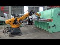 zymt robot automation precision feeding for guillotine shears