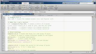 MV3D Appendix C.3 - The 'plot' function in MATLAB