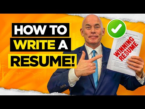 HOW TO WRITE A CV! (5 golden tips for writing a POWERFUL CV or CV!)