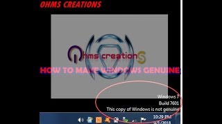 How to make windows genuine