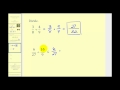 Dividing Fraction - Positive Only