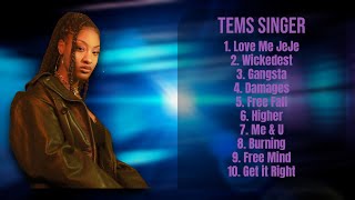 Tems Singer-Hits that stole the spotlight-Bestselling Tracks Selection-Uniform