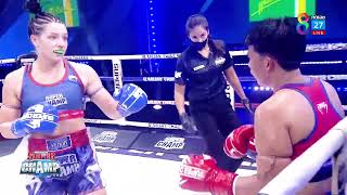 Highlights: Lena Nocker (TigerMuayThai) vs Daosritrang SutaiMuayThai @ Muay Thai Super Champ