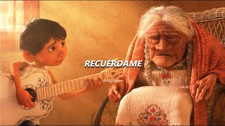 COCO - Recuérdame (Versión Miguel & Héctor) (Latino) (Letra)
