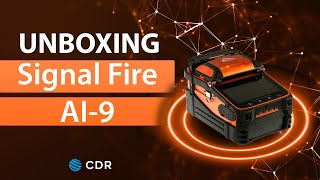 SIGNAL FIRE AI-9 Spawarka światłowodowa - Unboxing