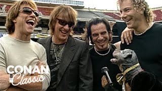 Triumph Goes To A Bon Jovi Concert | Late Night with Conan O’Brien