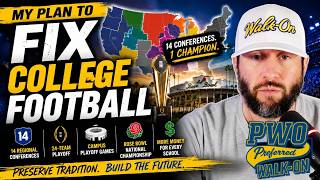 Fixing College Football: Regional Conferences, 24-Team Playoff and Rose Bowl Title Game
