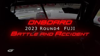 【Battle&Accident ONBOARD Round4】2023 SUPER GT Rd.4 FUJI バトル＆アクシデント オンボード