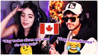 Zein le dice a Julieta que Él es de Canadá🤣