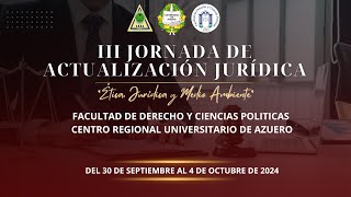 Día-1 III Jornada de Actualización Jurídica