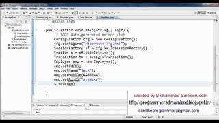 Java Hibernate Tutorial 1 4/4