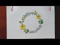 hibiscus flower wreath design 2019 artistica min