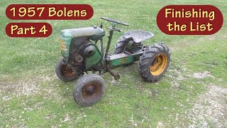 1957 Bolens Startup Part 4