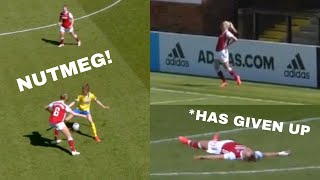 Arsenal Women - chaotic moments on the pitch