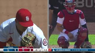 GIOVANNY GALLEGOS VS DODGERS 09 SEPTIEMBRE 2021