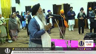 018 Bathinda 21Feb2025 FriEve Akhand Keertan Ardaas And Hukamnaamaa Saaheb