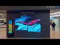 roll up roll up flexible am miniled display in ise 2023