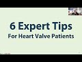 patient webinar 6 expert tips for heart valve patients