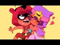 Es tan bella || Sandy x Nita ||Brawl stars Fandub español mini comics