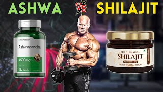 Ashwagandha VS Shilajit - Which is a Better Testosterone Booster??