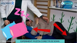 Care este pozitia corecta de somn❓Cum alegem corect perna de dormit | Fizioterapeut Alexandru Ilie