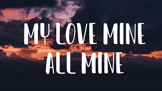Mitski - My Love Mine All Mine (Lyric Video)