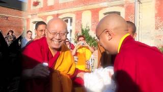 KYABJE TENGA RINPOCHE \u0026 YONGEY MINGYUR RINPOCHE at VAJRADHARA LING