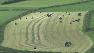 Fastest silage EVER - West Kerry, Ireland [Timelapse]