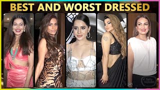 Best & Worst Dressed TV Celebrities| Rakhi Sawant, Urfi Javed, Payal & More