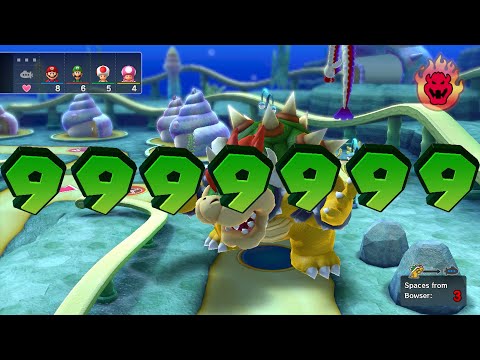 Mario Party 10 – Mario, Luigi, Toad, Toadette vs Bowser – Aguas caprichosas