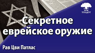 Секретное оружие. Рав Цви Патлас