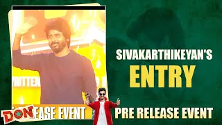 Siva Karthikeyan Mass Entry | DON Pre Release Event | DON Trailer Launch | Priyanka Mohan | SJ Surya