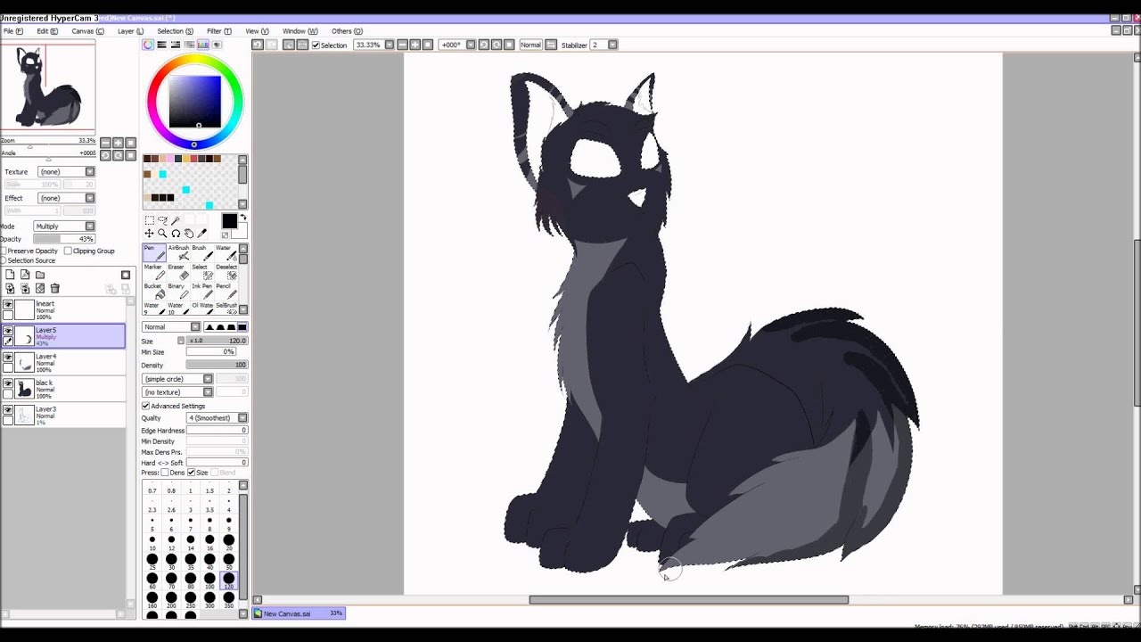 Darkstripe Speedpaint Youtube