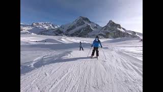 Family Skiing in Zermatt Switzerland Alpine ski school