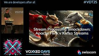 Stream Processing Smackdown: Kafka Streams vs. Apache Flink by Viktor Gamov