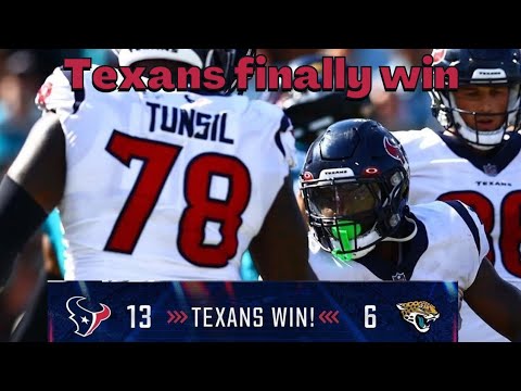 Houston Texan Vs Jacksonville Jaguars Reaction Video ! | NFL Week 5 ...