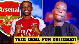 Osimhen Transfer To Arsenal Explained! COSSY & GLEN. @everythingarsenaltv
