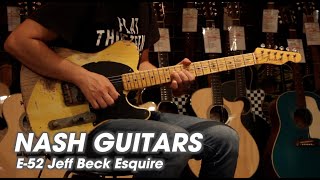 NASH GUITARS E-52 Jeff Beck Esquire - Fender Princeton Reverb Amp