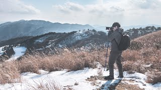 【絶景】目の前に広がる白銀の世界を激写する