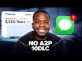 How to Send 1,000s of Cold SMS in GoHighLevel (Without A2P Registration)