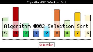 【アルゴリズム解説】プログラミング　アルゴリズム解説　選択ソート（Selection Sort）