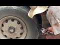 របៀបប៉ះកង់ឡានដោយប្រើកាវ how to repair flat tire