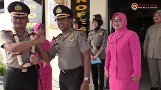 APEL FAREWELL PARADE SERTIJAB KAPOLRES LANGSA 2018