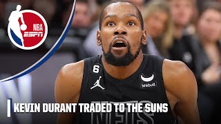 🚨 KEVIN DURANT TRADED TO SUNS 🚨 KD's highlights as a Brooklyn Net | NBA on ESPN