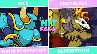 HF3 Redemption: Winners Quarters - Rice (Shovel Knight) vs Shotglass (Forsburn) RoA Singles