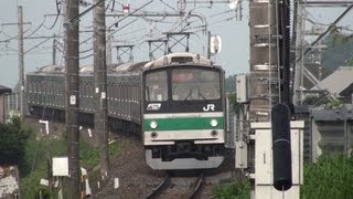 JR205系 川越線快速新宿行き/JR 205 series at Kawagoe Line/2013.06.23