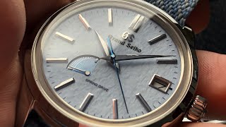 Grand Seiko Snowflake SBGA407 Review: A Blue Beauty