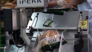 Round bread bagging with Ipeka CL-35